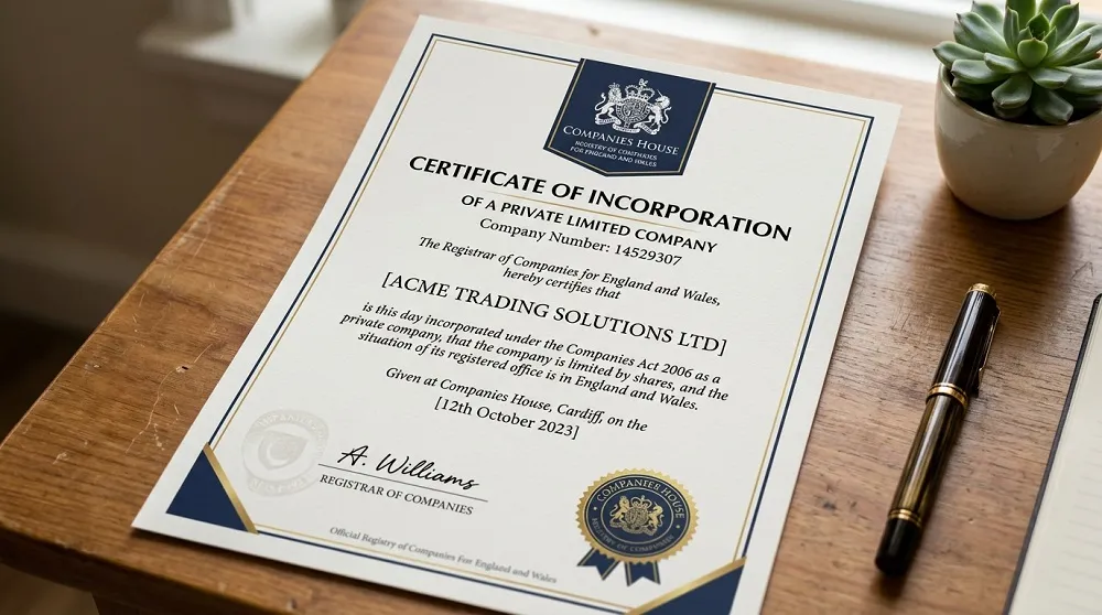 What Is a Certificate of Incorporation