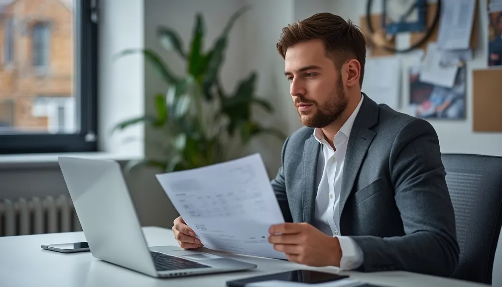 UK small business owner reviewing taxable turnover before VAT registration