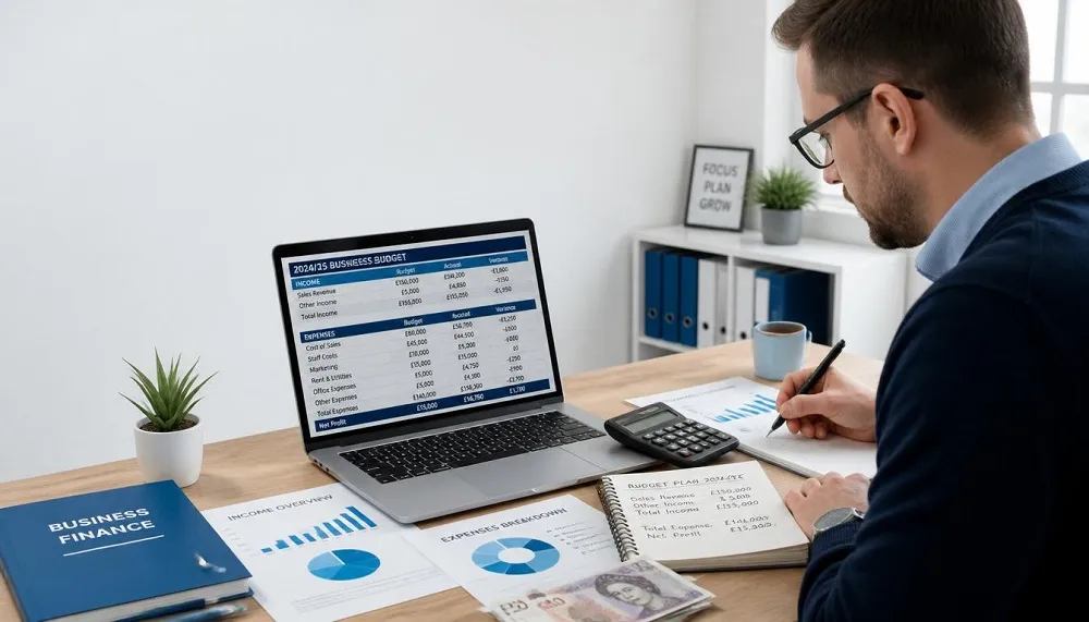 Business Budget UK How to Create a Budget