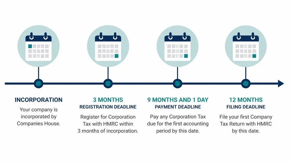 Small Business Owner Reviewing Tax Documents