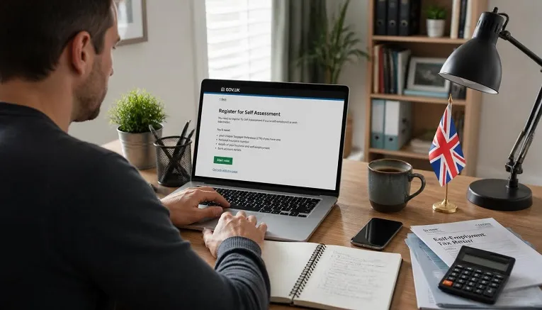 Register as Self Employed with HMRC in the UK